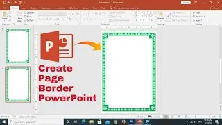 How to Create Page Border in Ms PowerPoint PowerPoint