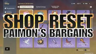 Genshin Impact SHOP RESET PAIMON'S BARGAINS for May 2021
