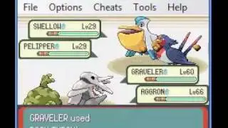 How To Beat The Sixth Gym Leader Really Easy On Pokemon Emerald.