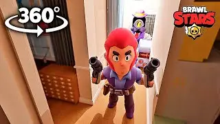 360° BRAWL STARS Breaks into Your House!