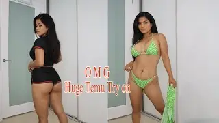 HUGE TEMU TRY ON HAUL, *BIKINIS AND MORE*