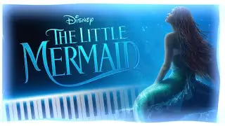 The Little Mermaid (2023) - Under the Sea (Piano Tutorial + Sheet Music) [lofi]