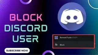 How To Block Someone In Discord On Phone & Pc || Blocking Someone On Discord ||@Noteartener