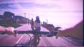 Riding bikes to our latest jam