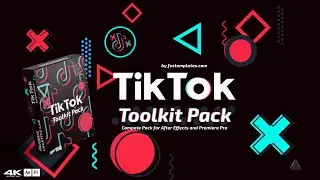 Favorite TikTok Toolkit Pack for After Effects and Premiere Pro CC14-21