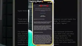 Complete Guide to Install Capcut in iPhone🔥 #shorts