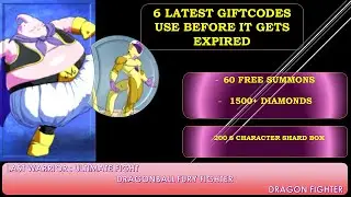 latest 6 giftcodes of last warrior ultimate fight | redeem codes | fury fighter | dragon fighter