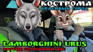 КОСТРОМА / LAMBORGINI URUS / КРУТЫЕ СОТРУДНИКИ ДПС