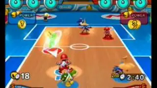 Mario Sports Mix Wifi Match (Dodgeball)