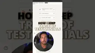How I Keep Track of Testimonials 