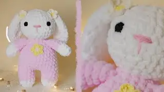 BUNNY Crochet 🐰 | Amigurumi toy tutor for beginners