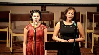 2019 Christmas Concert - 13 - Abigail Mathi-Amorim & Sujatha Mathi - Here with Us