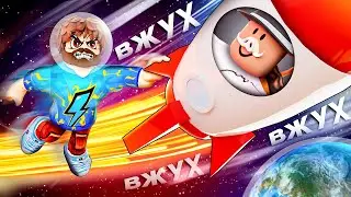 😱 СТАЛИ СУПЕР КОСМОНАВТАМИ в РОБЛОКС! + Фиксплей!
