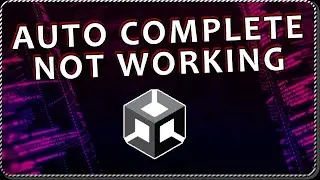 Solution for Visual Studio's CODE AUTO COMPLETE not working in Unity