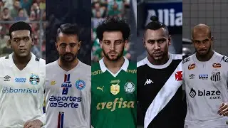 Option File PES 2021 PS4/PS5/PC 100% Atualizado os Brasileirões Série A,B e C para temporada 2024!!