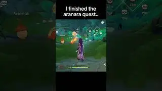 I can speak aranara now. 