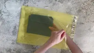 Курьерский пакет прозрачный (желтый) 300*400мм, 50мкм
