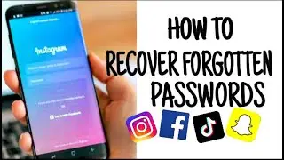 How To Recover your INSTAGRAM and FACEBOOK Passwords if you Forget it