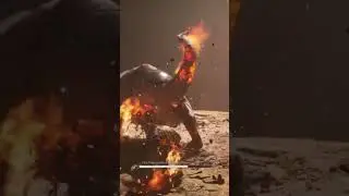 Black Myth Wukong - First prince of the flowing sands boss fight #shorts #reels  #blackmythwukong
