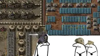 Кооп на 4х Factorio с Space Exploration мод