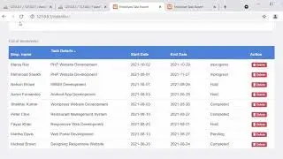How to connect to MySQL Database and fetch all records using PHP AJAX and Bootstrap part-2
