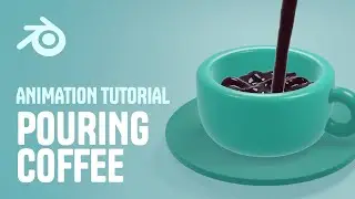 Create a Pouring Coffee Animation - Blender 3D Tutorial