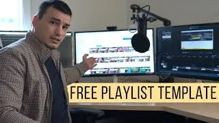 How To Create a Playlist on Your YouTube Channel + FREE YOUTUBE PLAYLIST TEMPLATE