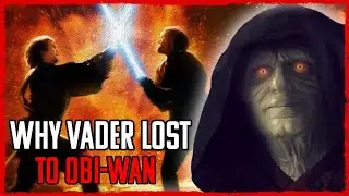 Palpatine Reveals Why Anakin Skywaker REALLY Lost To Obi-Wan Kenobi | Star Wars Explained