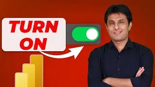 TURN ON this Button in Power BI !!!