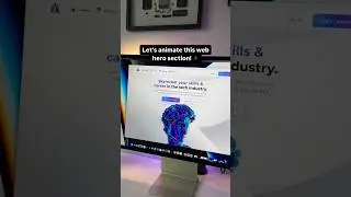 let's animate the hero section using Figma and jitter 