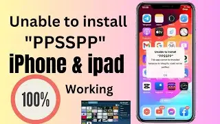 Unable to install ppsspp This App Cannot Be installed Because its integrity Could Not Be Verified
