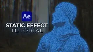 After Effects Tutorial : Static Noise Effect