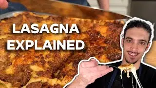 How to make REAL Lasagna - Step by step homemade recipe