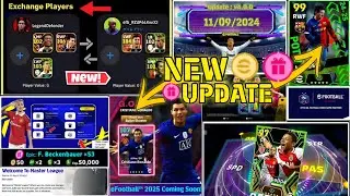 Good News 🔥😍 !! V4.0.0 Update Full Information, eFootball 2025 Release Date, New Goat Card Ronaldo