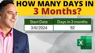 How to Calculate How Many Days in a Date Range in Excel