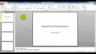 MS PowerPoint Tutorial -  Insert New Slide, Duplicate a Slide and Change Slide Layout