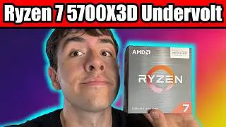 Undervolt your Ryzen 7 5700X3D for more FPS!