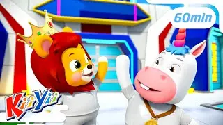 The Lion And The Unicorn 🦁+ More | Best of KiiYii Songs | ABC and 123 | Nursery Rhymes & Kids Songs
