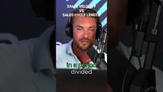 Sales Velocity v Sales Cycle Length 