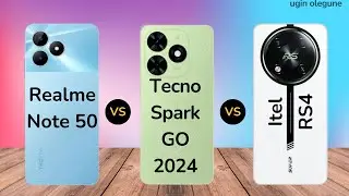 Realme Note 50 vs Tecno Spark Go 2024 vs Itel RS4