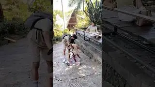 MAMI PANIK BANGET HAMPIR KDISTA TERJUN BEBAS