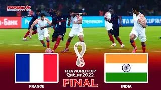 PES 2021 | France vs India | Final FIFA World Cup 2022 | Match eFootball | Gameplay PC