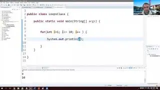 Java Loops (while, for and do-while) Tutorial for Beginners using Eclipse