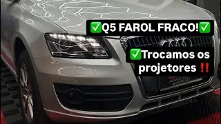 Problema GRAVE NO FAROL DA AUDI Q5!