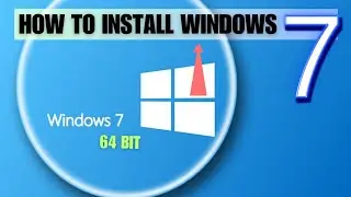 How to Install Windows 7 | Install Windows 7 from Usb | Windows 7 Installation Step by Step 2024