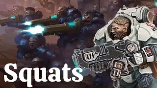 SQUATS - LEAGUES OF VOLTANN - new Warhammer 40k lore