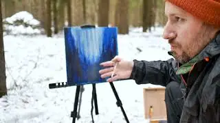 Пленэр 1. Этюд акрилом Malevich/Самое главное это делать