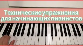 Технические упражнения для начинающих пианистов. Урок 7. Shanti Piano
