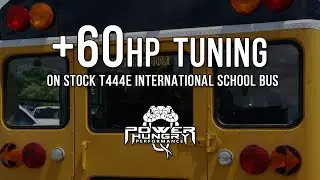 Tuning a T444e School Bus with Orion Reflash System - Joe's Bus