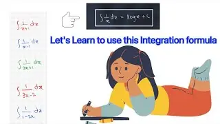 Integration of 1/x |1/x ka integration solve karne ka sahi tarika | 1/x ka formula kaise use kare?